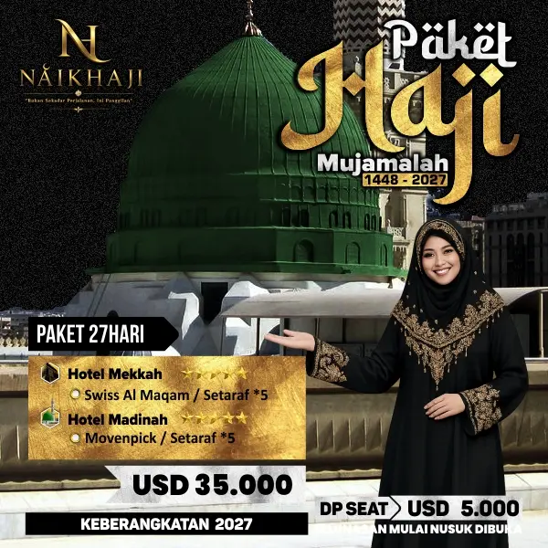 Paket Haji Mujamallah Berangkat 2027 Bintang 5